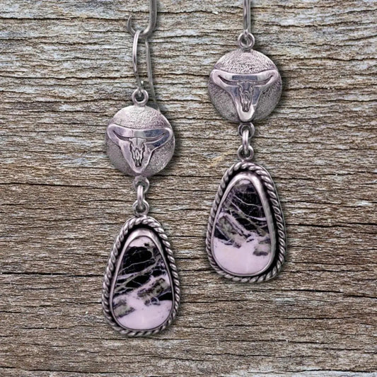 Pink Vintage Earrings