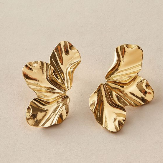 Golden Earrings "Half Flower